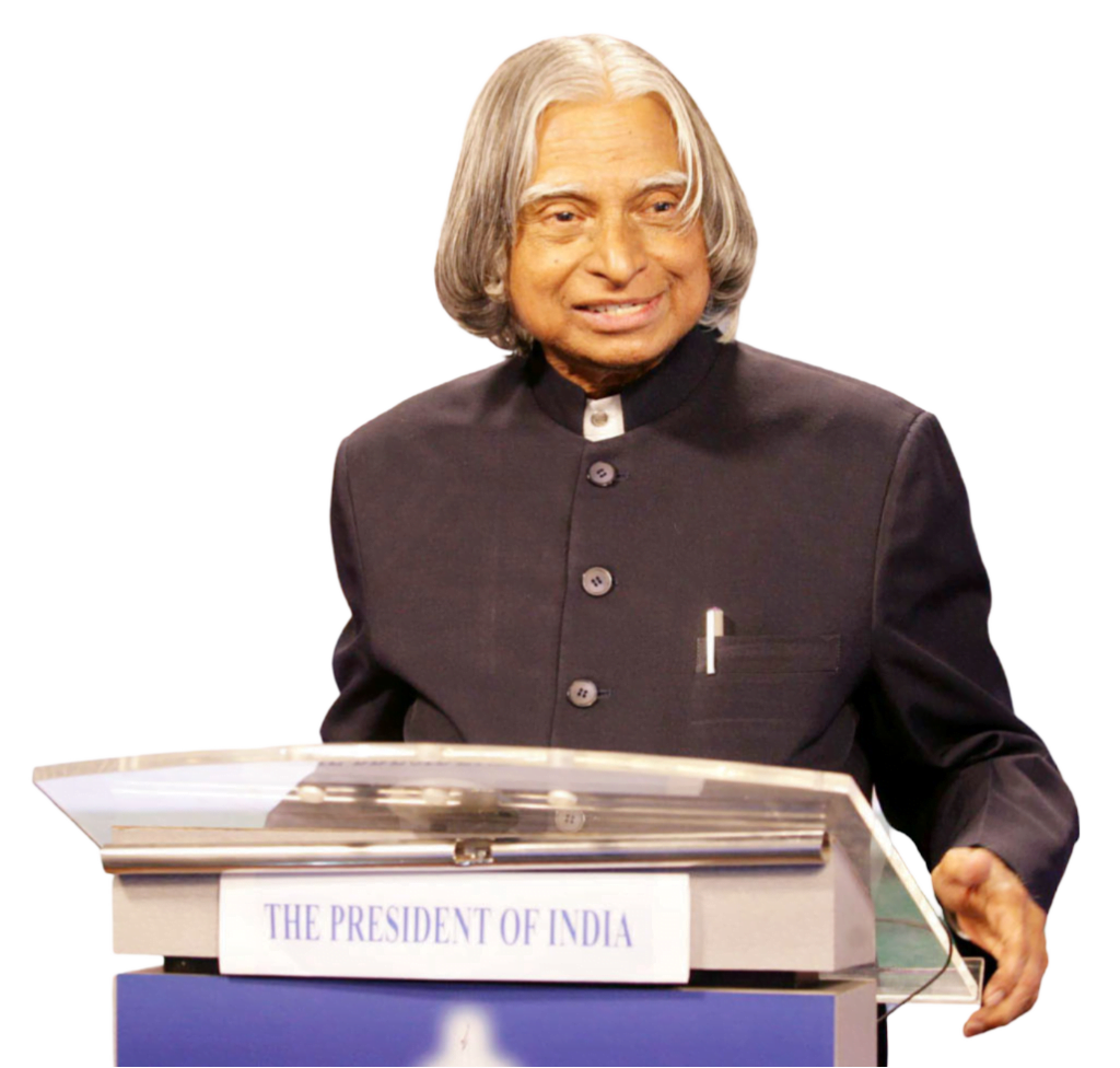 apj abdul kalam png who is president of indian stand up on stage