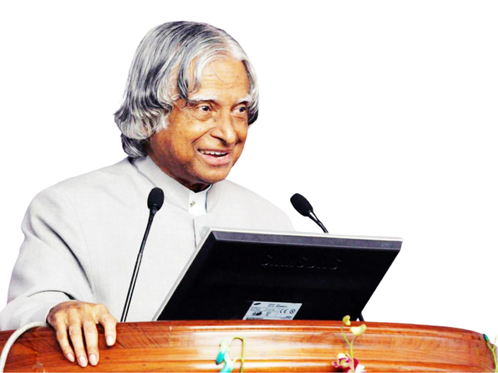 apj abdul kalam png who is delivering a speech on stage