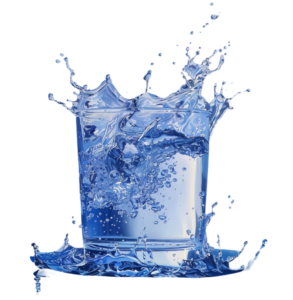 attractive drinking glass of water png image