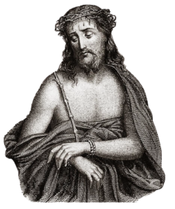 black and white jesus christ image