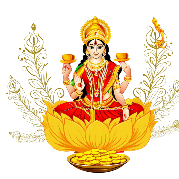 god lakshmi png image download 545435