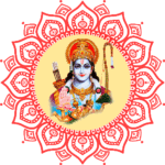 circle design happy ram navmi image and center of ram god image