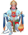 hanuman png showing shree ram ji and sita ji image in chest