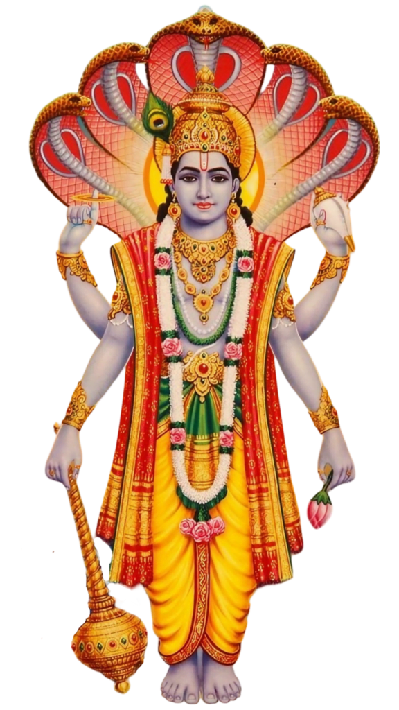god narayan png image also knows as hari and vishnu