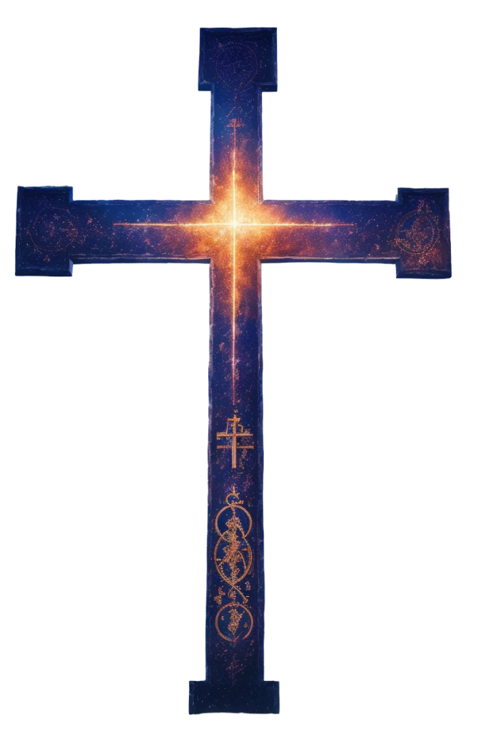 purple colour cross jesus images Orthodox Christian cross on the background