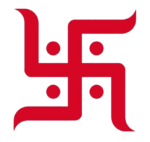 red hindu swastik png image