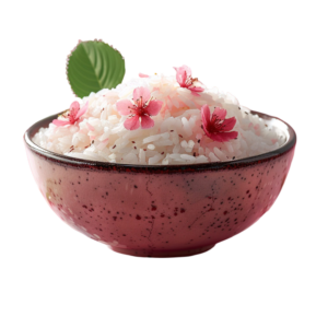 rice in bowl png image pink bowl