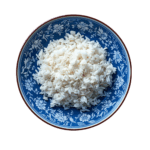 rice png images on blue plate