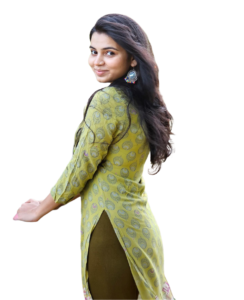 srushti bahekar editing girl png image standing with green indian dress
