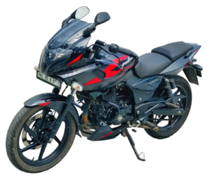 stylish black pulsar 220 png image with no background