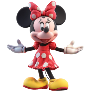 standing minnie mouse png image
