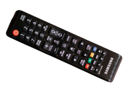 tv remote png image of samsung that can use in banners
