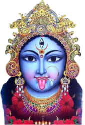 Goddess maa kali png transparent