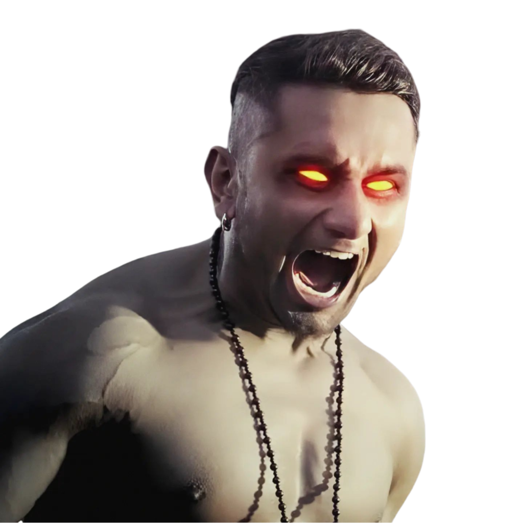 angry honey singh png image