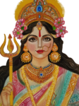 beautiful cute durga maa photo png