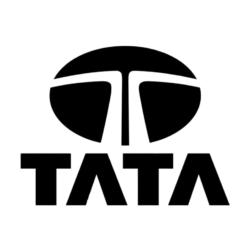 black tata logo png image