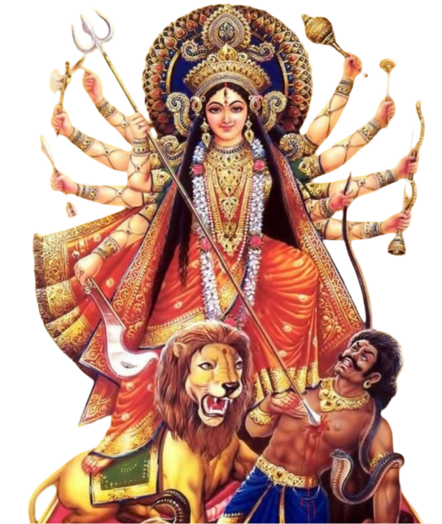 durga devi photo png image also knows as durga, sherawali