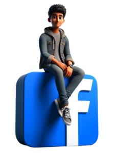 facebook logo image with boy