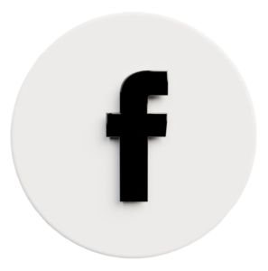 facebook png logo white image