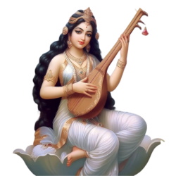 goddess maa saraswati png photo