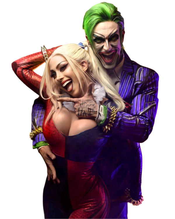 joker png image with hot lady (female) jocker