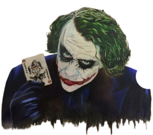 joker png pictute with card half image