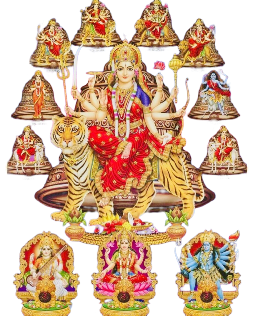 maa Bhavani png image also known as durga devi