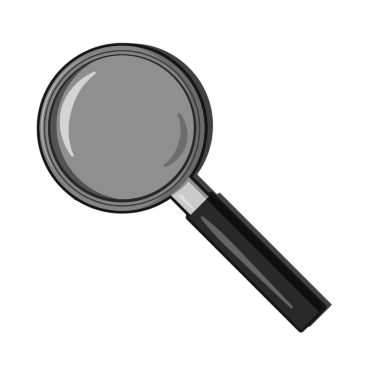 magnifying glass png vector