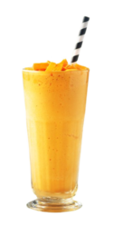 mango juice glass png photo