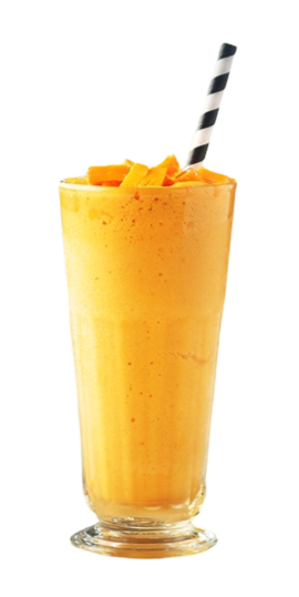 mango juice glass png photo