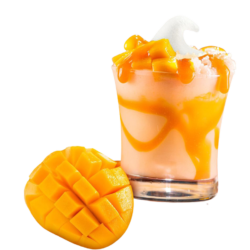 glass mango juice png pic with mango