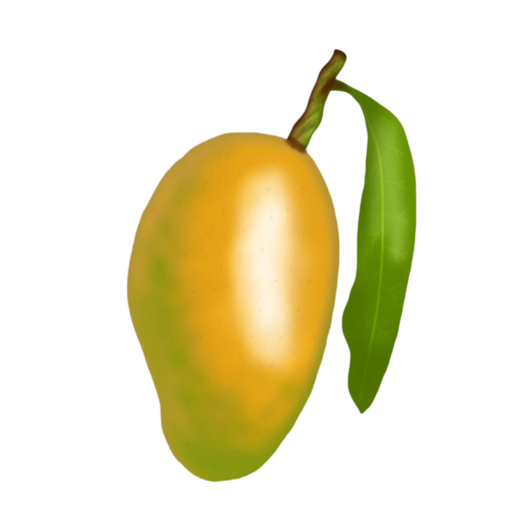 mango png image file with leaf