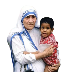 mother teresa png image with child