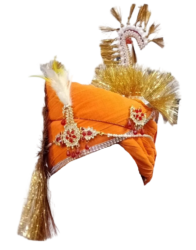 orange dulhe ki pagdi png image 34