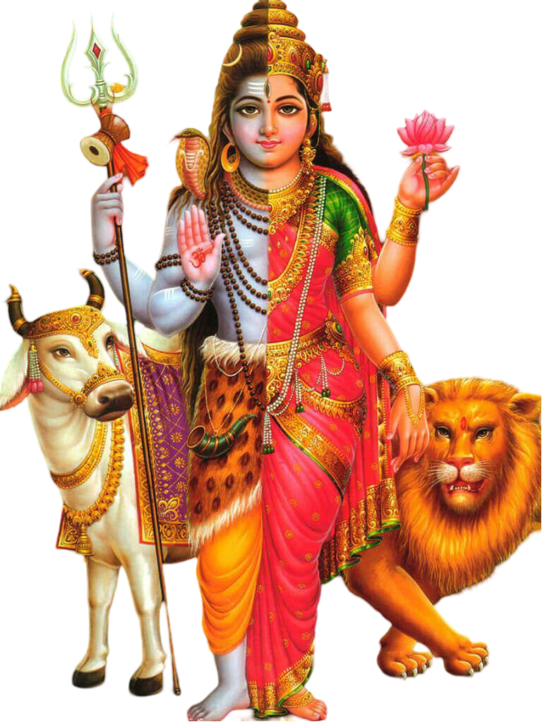 shiva parvati png image with vahan