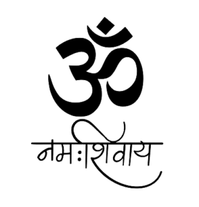 hindi text om namah shivay png om logo png image