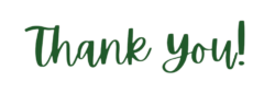 green thank you png image free hd