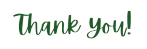 green thank you png image free hd