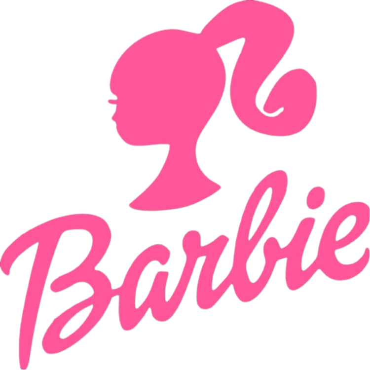 barbie logo png no background image