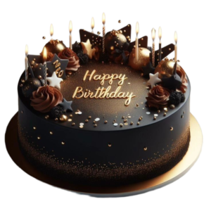 chocolate birthday cake png image