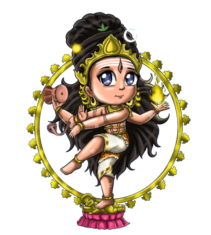 cute shiva nataraja png image