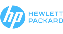 full hp logo png image with text