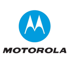 motorola logo clipart with text