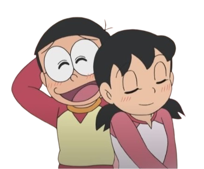 nobita sizuka png hd image