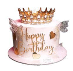 pink birthday cake png image