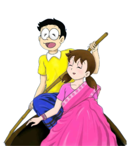 shizuka nobita png image