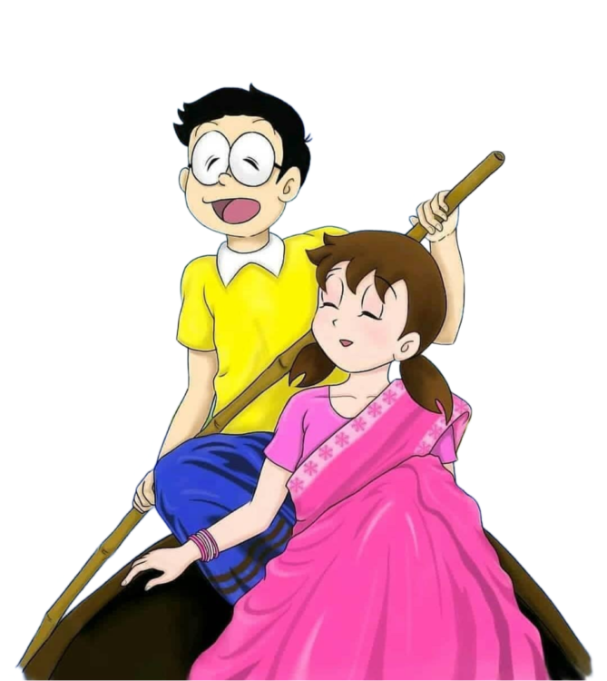 shizuka nobita png image