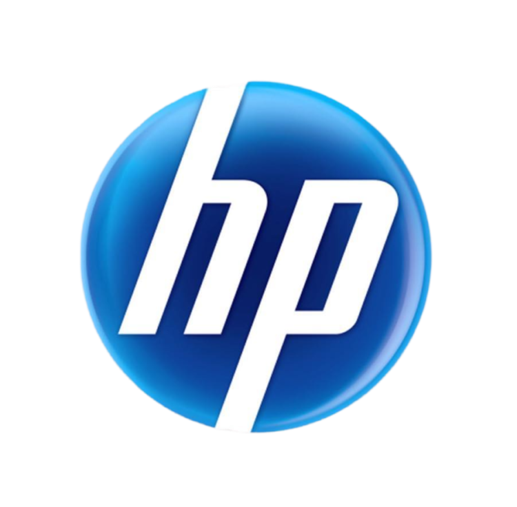 stylish hp logo png image