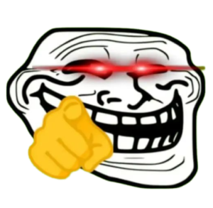 troll face png photo