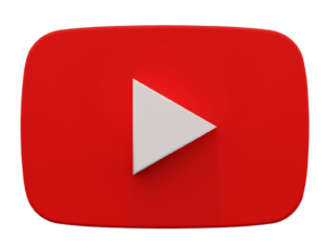 3D youtube png image